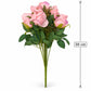 Buquê de Botões de Rosa Artificiais Cor-de-Rosa 50 cm – 12 Hastes | FlorArte