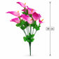 Buquê de Copo-de-Leite Artificial Lavanda 38 cm – 10 Hastes | Florarte