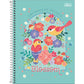 Caderno Charme | Universitário Capa Dura 1 Matéria 80 Folhas | Tilibra