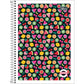 Caderno Pepper Feminino | Universitário Capa Dura 1 Matéria 80 Folhas | Tilibra