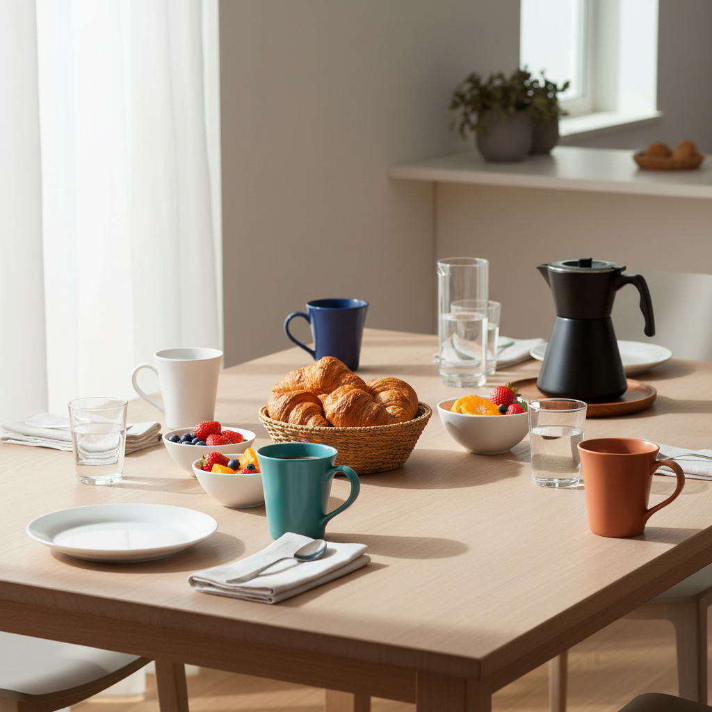 Caneca Tulipa 330ml Oxford Cerâmica – Resistente a Micro-ondas e Lava-louças