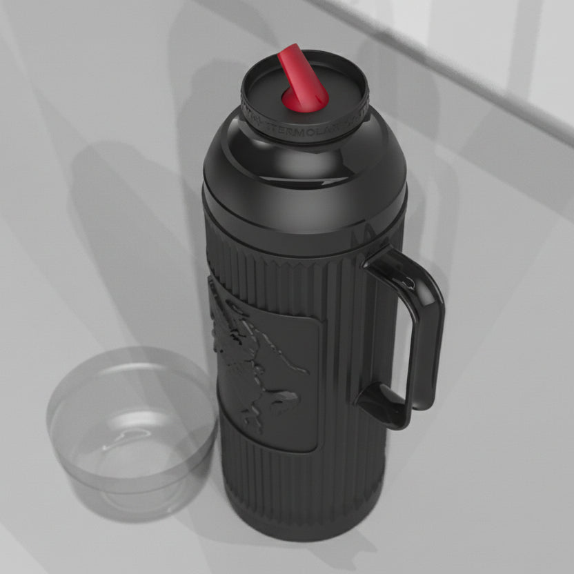 Garrafa Térmica Chimarrita 1L Termolar — Ampola de Vidro • Rolha Dupla Ação • Bocal Ergonômico para Chimarrão