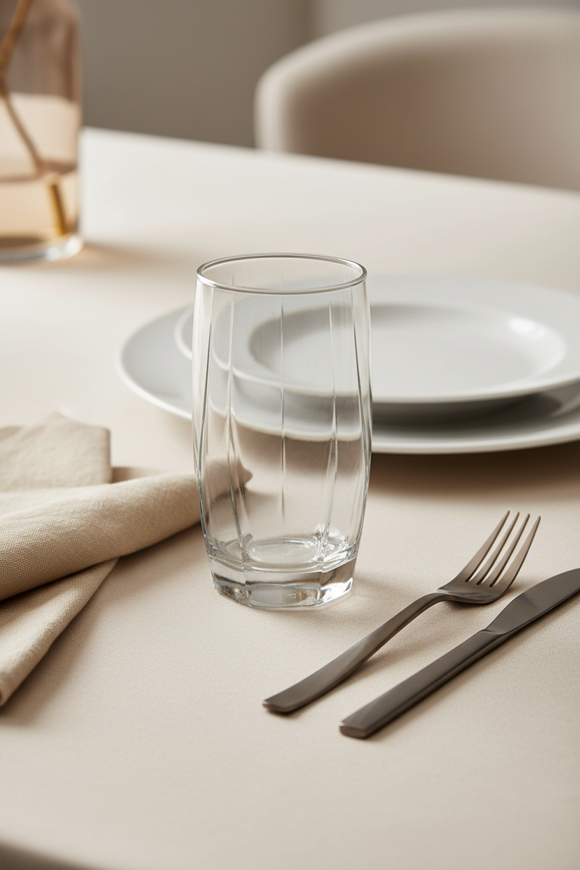Jogo 6 Copos Long Drink Capri 425 ml — Nadir | Vidro de Alta Resistência