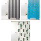 Cortina Box para Banheiro Poliéster Estampada 1,98x1,80m com 12 Ganchos Antimofo – Uzoo