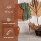 Toalha de Rosto Nativa 50×75 cm – 100% Algodão 420 g/m² | Appel Home