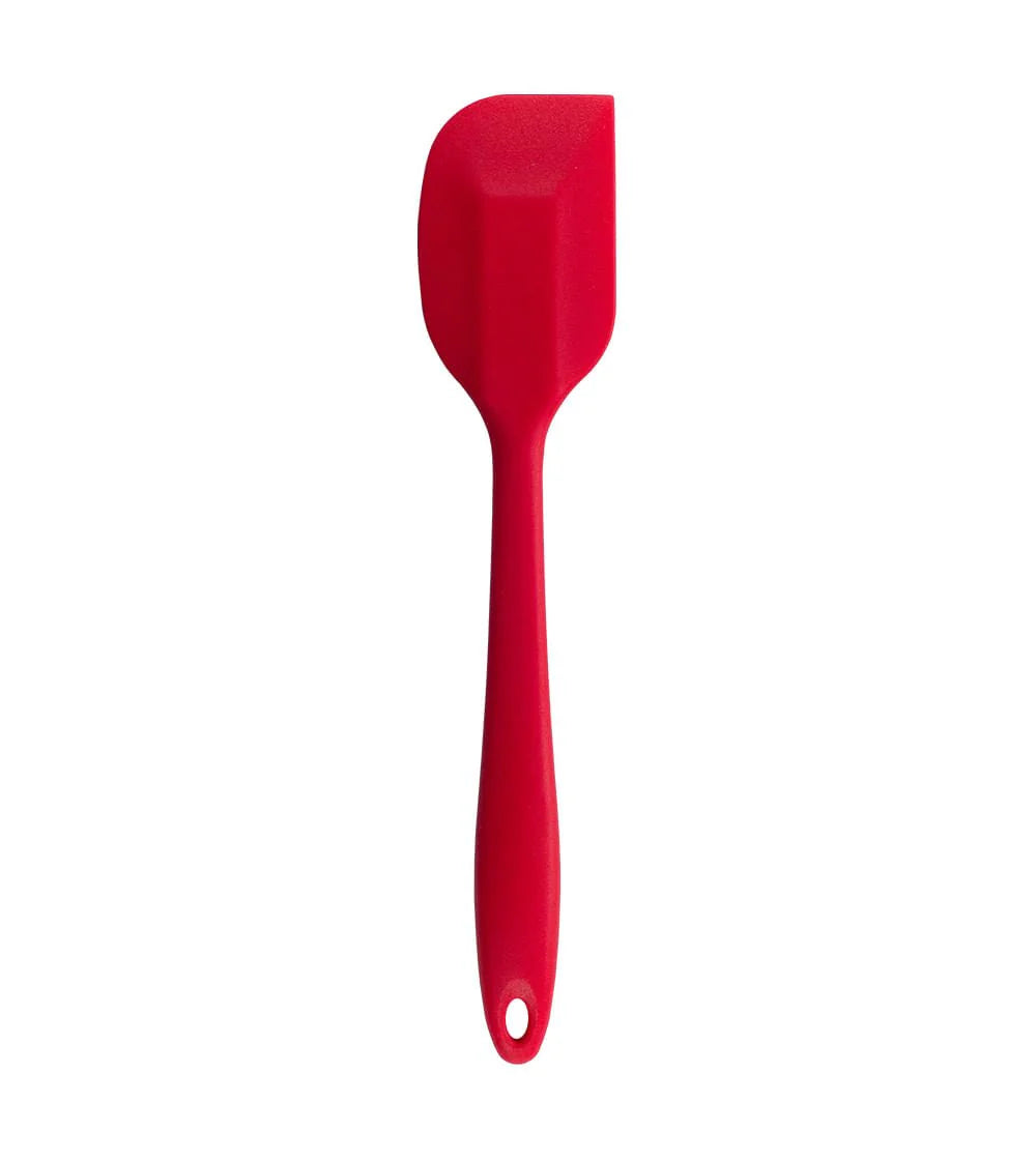 Espátula de Silicone 27 cm Bigsul 22251 – Vermelha, Alta Resistência para Panelas Antiaderentes, Furo para Pendurar