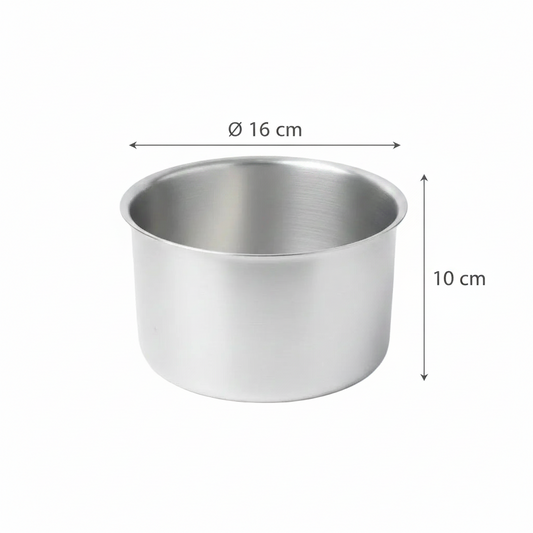 Forma Redonda Alta 16 cm – Alumínio 5 Estrelas | Para Bolos em Camadas e Naked Cakes