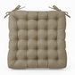 Assento Capa de Cadeira Futton Kalamar Niazitex 40×40 cm – Poliéster, Estilo Camurça
