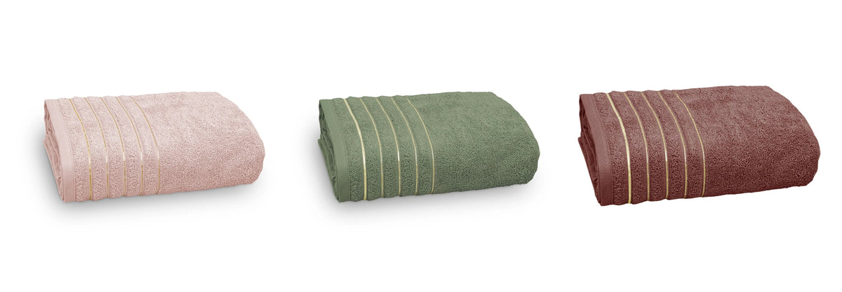 Toalha de Banho Banhão Golden Appel | Fio Penteado 500 g/m² | 78 x 150 cm — Edição Especial 50 Anos