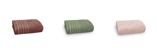 Toalha de Rosto Golden Appel 50×80cm | Fio Penteado 500g/m² | Coleção 50 Anos