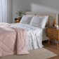 Jogo de Cama Queen Estampado Döhler Malu 180 Fios 4 Peças – 100% Algodão Fio Penteado
