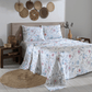 Jogo de Cama King Döhler Priori Stella Estampado | 100% Algodão | 4 Peças