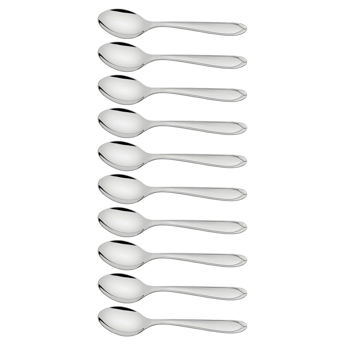Kit 10 Colheres de Mesa Laguna em Aço Inox 19 cm – Acabamento em Brilho | Tramontina