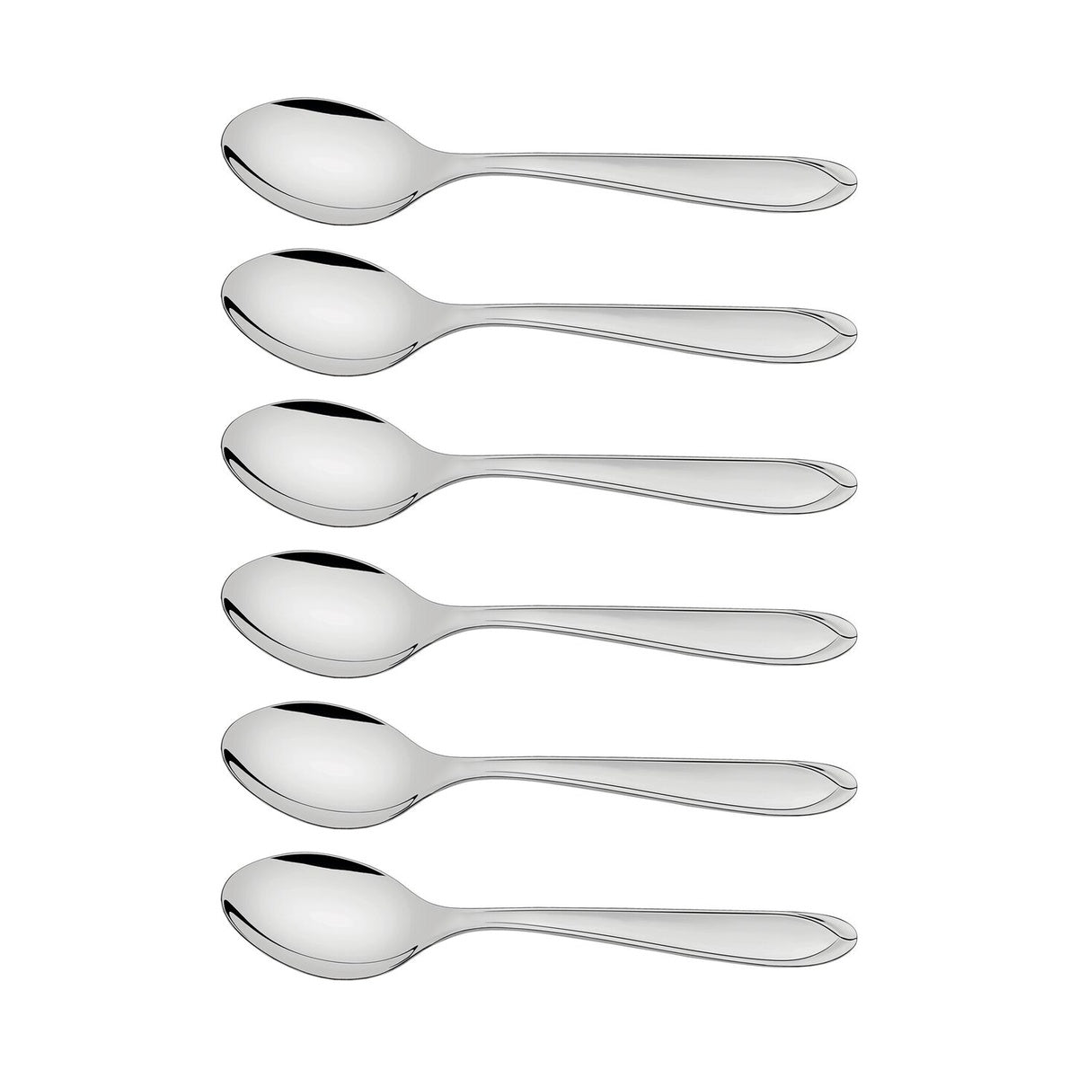 Kit 6 Colheres de Mesa Laguna em Aço Inox 19 cm – Acabamento em Brilho | Tramontina