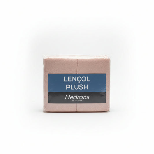 Lençol Plush Inove Queen Hedrons — Peluciado, Antialérgico, 1,58 x 1,98 x 35cm