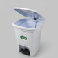Lixeira Quadrada com Pedal 15L Plasvale — Polipropileno Livre de BPA
