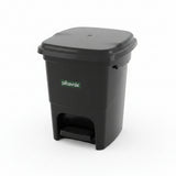 Lixeira Quadrada com Pedal 15L Plasvale — Polipropileno Livre de BPA