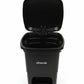 Lixeira Quadrada com Pedal 15L Plasvale — Polipropileno Livre de BPA