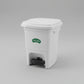 Lixeira Quadrada com Pedal 15L Plasvale — Polipropileno Livre de BPA