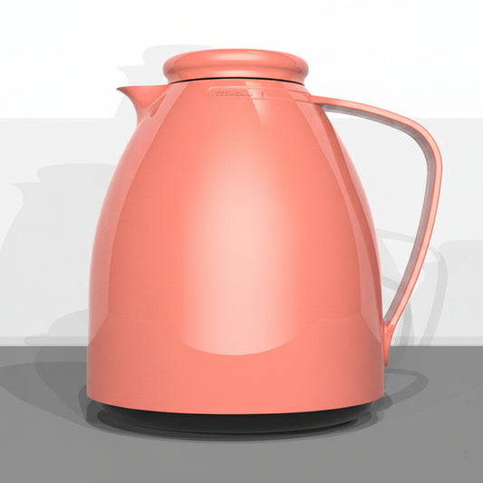 Bule Térmico Termolar Luna 500 ml Caramelo – Conserva Quente até 12h / Frio até 20h • Bico Não Pinga • Alça Ergonômica • Design Moderno
