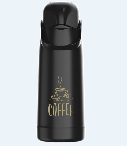 Garrafa Térmica Termolar Magic Pump 1,8L Coffee | Bomba de Pressão | Conserva 12h Quente / 24h Frio