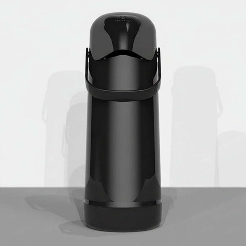 Garrafa Térmica Magic Pump 1L Termolar — Pressão Antigotejo, Ampola Vidro
