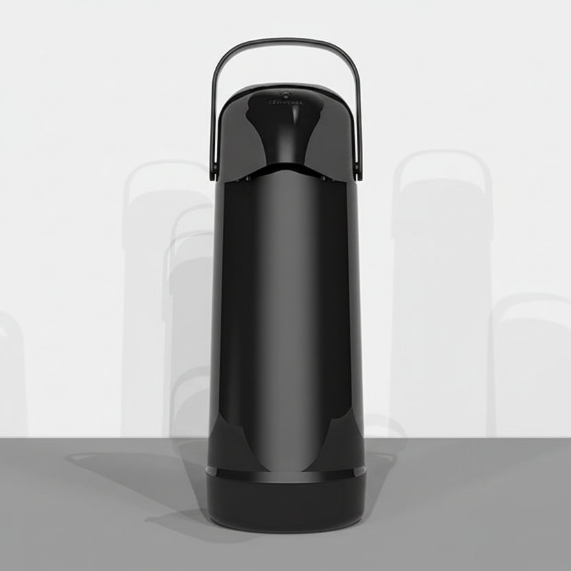 Garrafa Térmica Magic Pump 1L Termolar — Pressão Antigotejo, Ampola Vidro