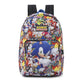 Mochila do Sonic | Escolar de Costas | 18"/46cm | Luxcel