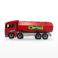 Caminhão Tanque Bitruck de Madeira Artesanal Alf Brinquedos 503 – 63 cm – Cores Sortidas (4+)