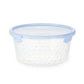 Pote Cristal Redondo 1 Litro com Travas | Plasvale