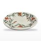 Prato de Sobremesa Floral Donna Lírios 18 cm Cerâmica Biona Oxford