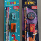 Kit Escolar Dino - 2 Lápis HB, 1 Borracha e 1 Apontador | Leo&Leo