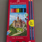 Lápis de Cor Faber-Castell EcoLápis 12 Cores, Kit com Apontador, Borracha e 2 EcoLápis Grafite 120112+2N