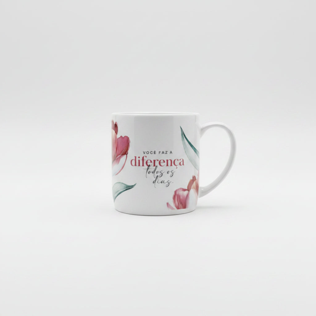 Caneca de Porcelana Urban 300ml Brasfoot – Para Uma Pessoa Muito Especial