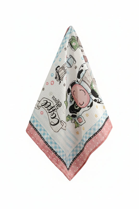 Pano de Copa Felpudo Döhler Cozinheiro 45x65cm 100% Algodão Alta Absorção 240 g/m² | Estampas Sortidas