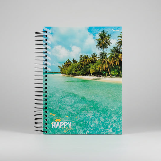 Caderno Universitário 20 Matérias Credeal Happy Adventure – 280 Folhas