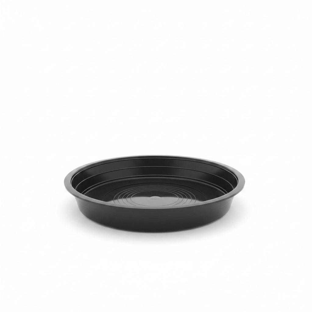 Prato para Vaso de Planta Nº 2 Preto 20 x 3,4 cm – Gibafer