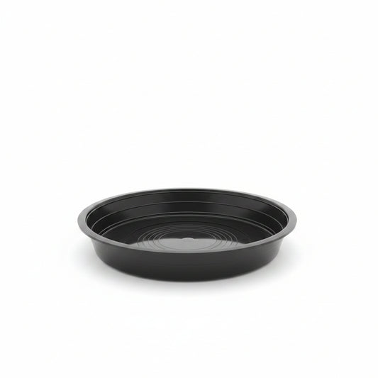 Prato para Vaso de Planta Nº 2 Preto 20 x 3,4 cm – Gibafer