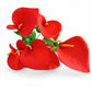 Buquê de Copo-de-Leite Artificial Vermelho 38 cm – 10 Hastes | Florarte