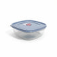 Pote Hermético Quadrado Sanremo Linha Flor 2,7L – Válvula de Vapor