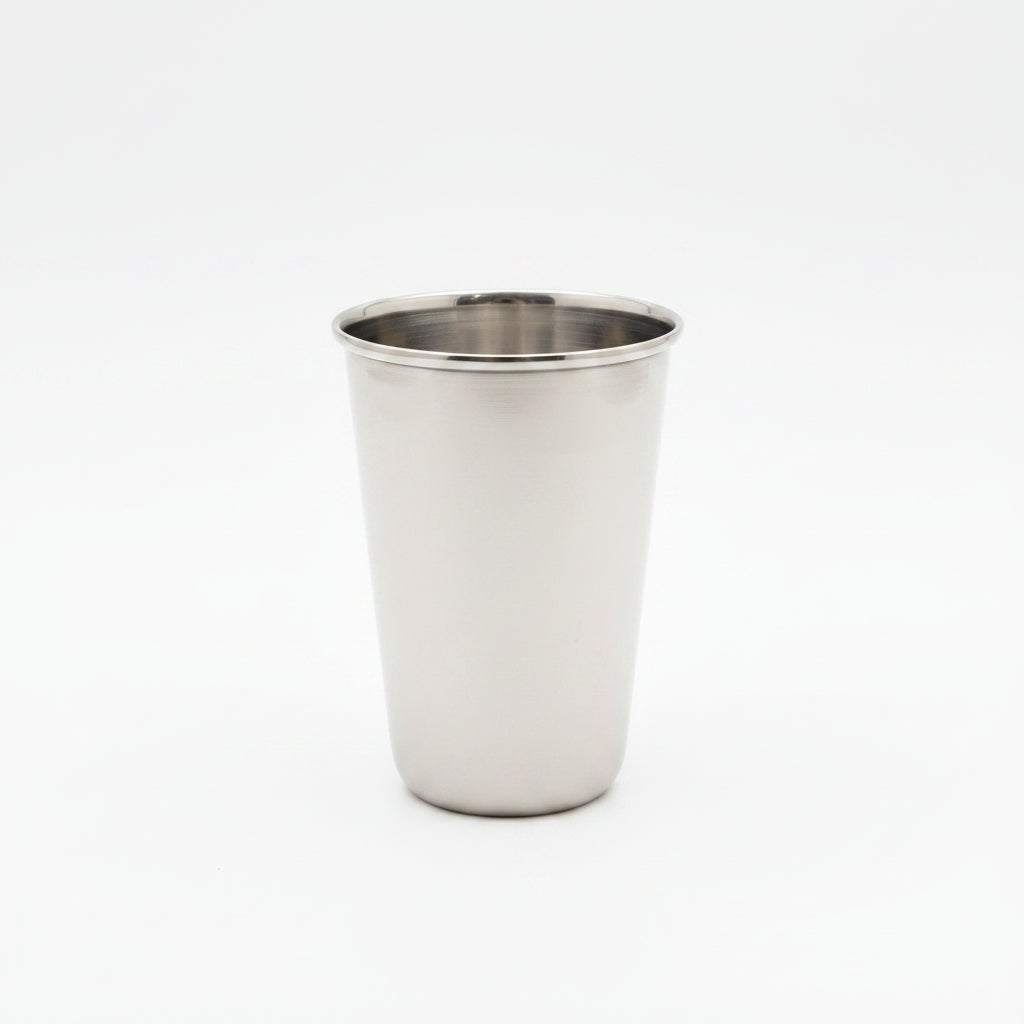 Copo Inox 300ml Bigsul – Inquebrável, Higiênico e Resistente | 12cm