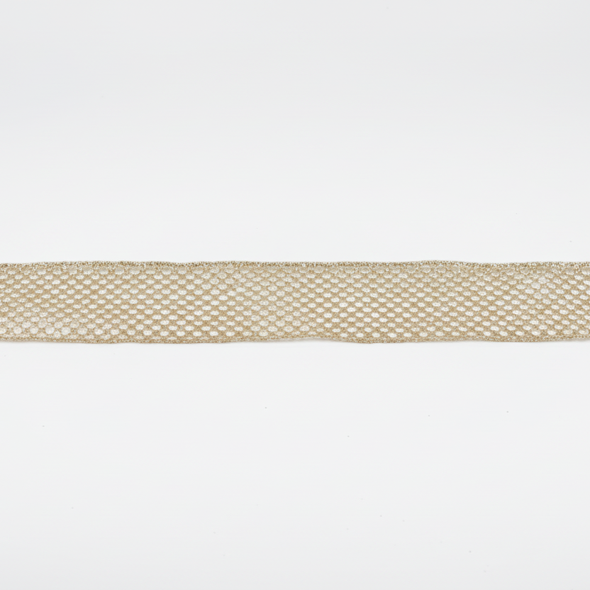 Fita Aramada de Tela Rosê Gold 3,8 cm x 9,14 m – Ribbon Decorativa Cromus | Laços & Decorações Elegantes