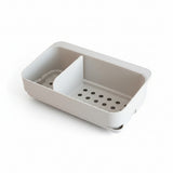 Porta Detergente e Esponja Plástico para Pia Cinza Sanremo Casar SR1322/3