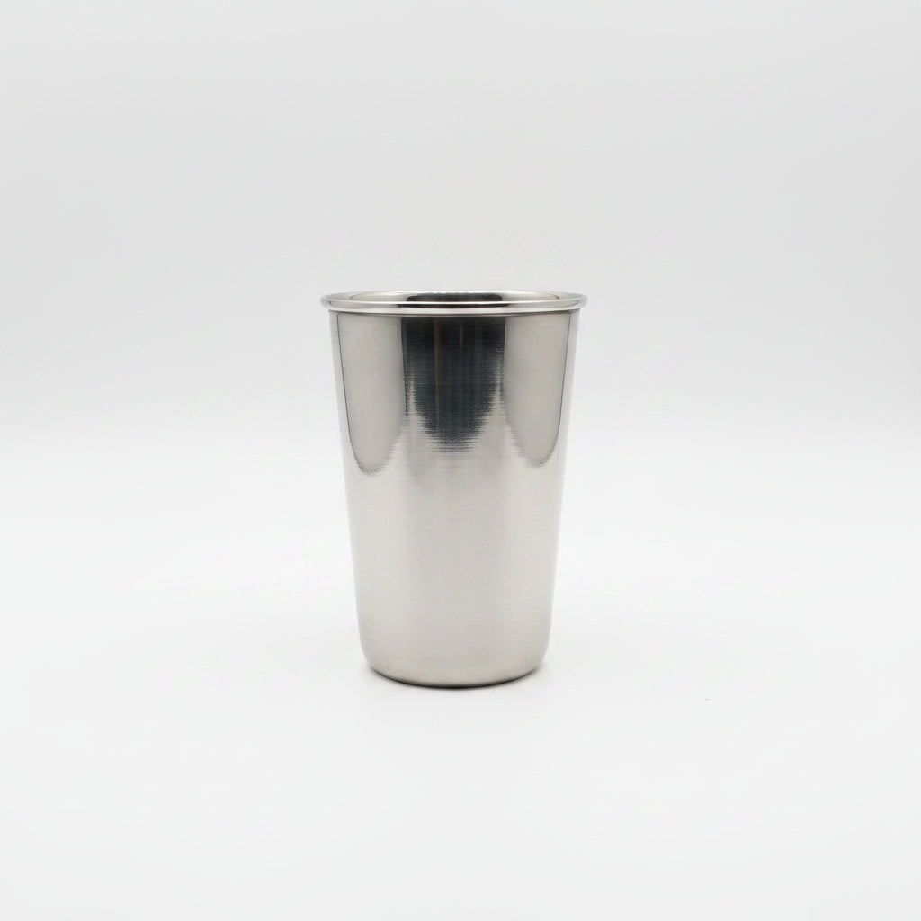Copo Inox 300ml Bigsul – Inquebrável, Higiênico e Resistente | 12cm