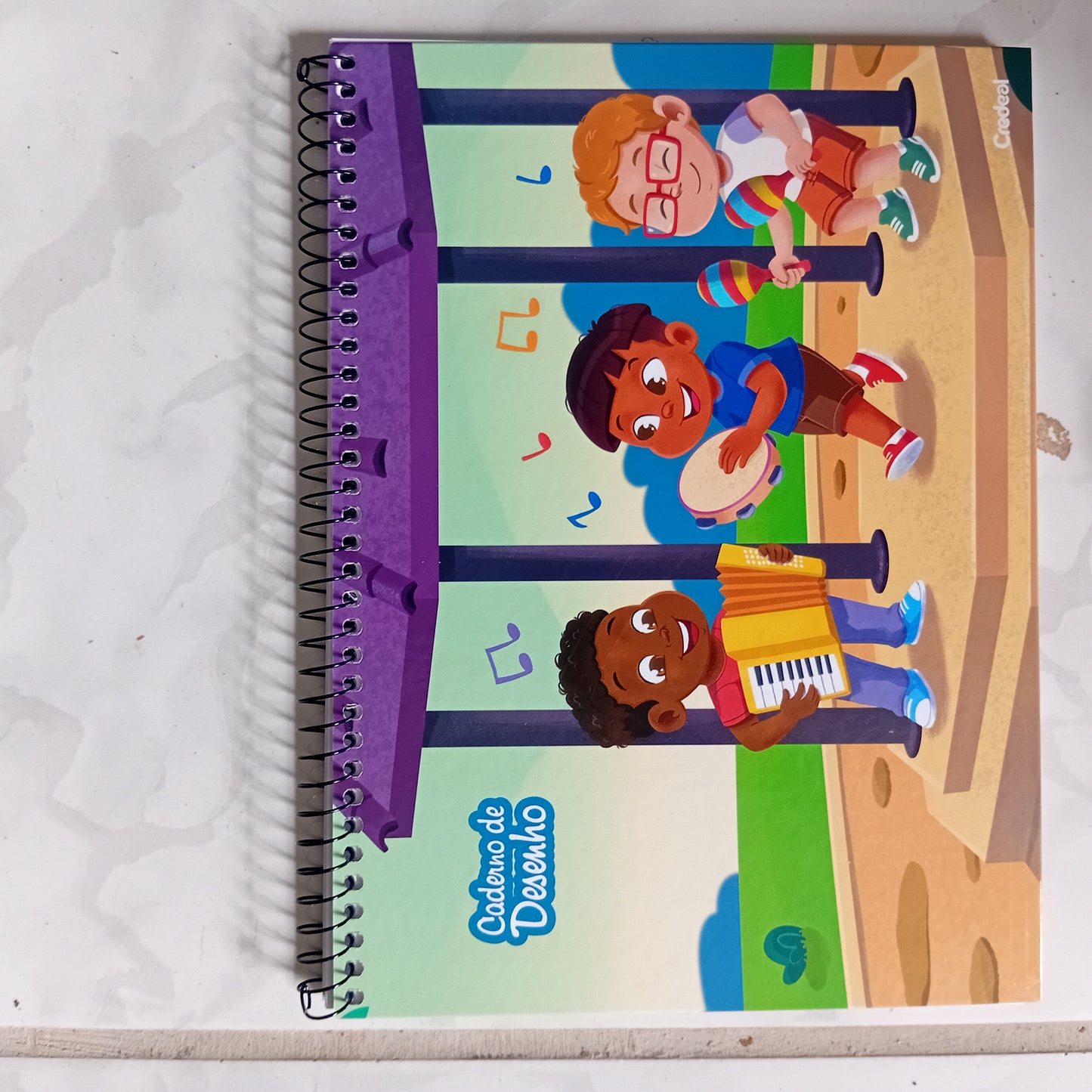 Caderno de Desenho Turma da Lala 60 Folhas | Credeal
