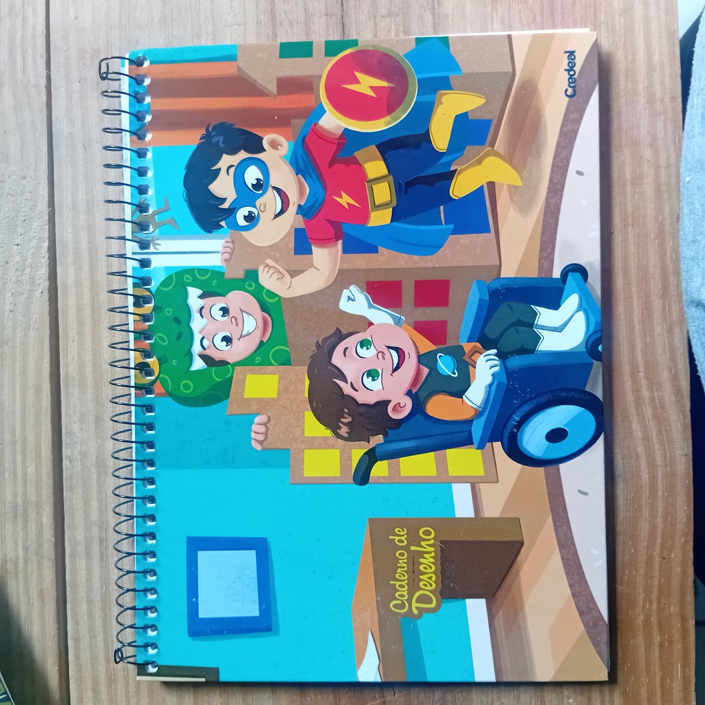Caderno de Desenho Turma da Lala 60 Folhas | Credeal