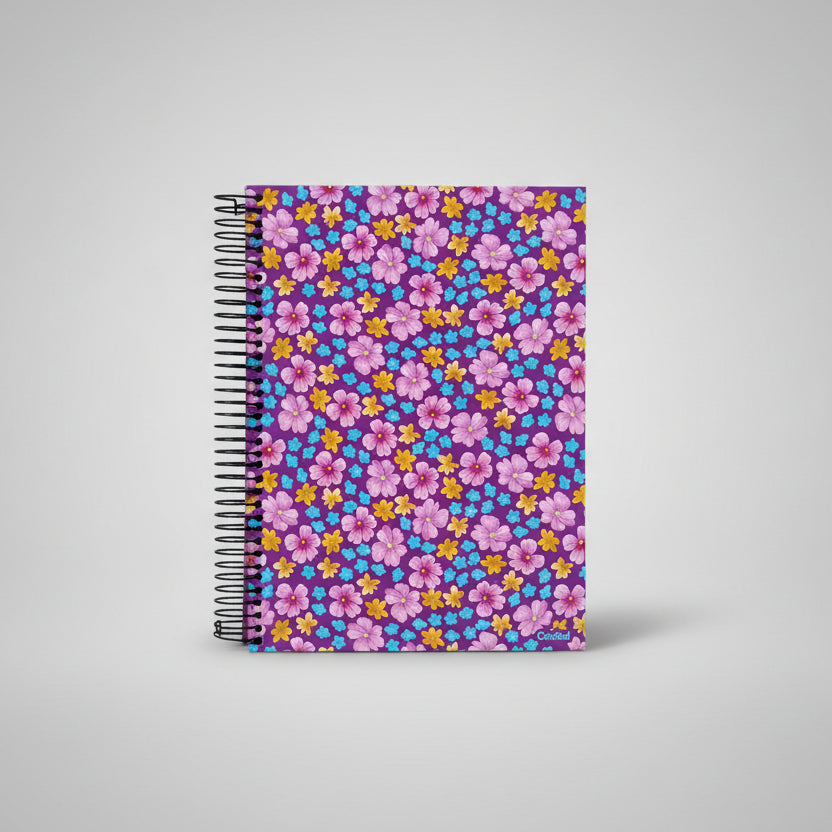 Caderno Universitário D Tales Credeal 10 Matérias 160 Folhas Capa Dura Espiral