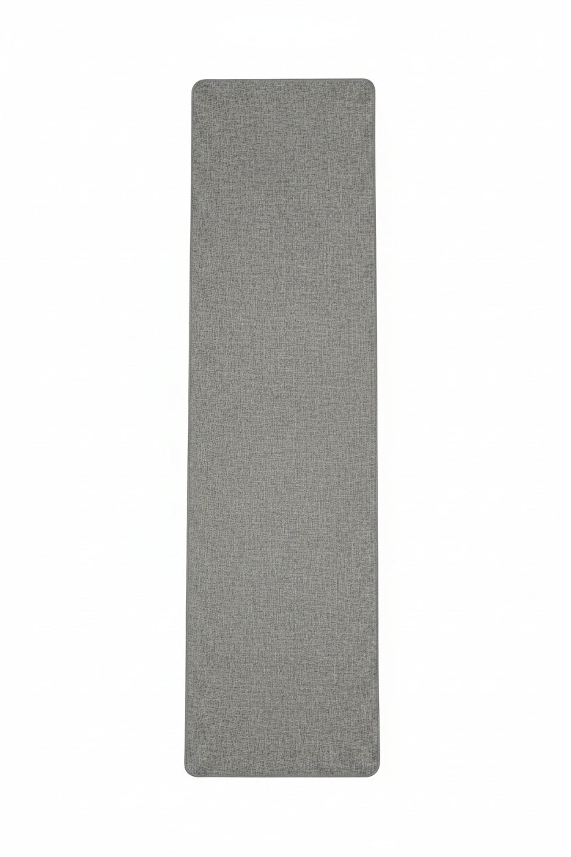 Tapete Passadeira Cozinha Nature Niazitex 46 x 180 cm Cinza – Antiderrapante 100% Poliéster