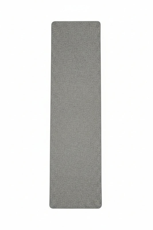 Tapete Passadeira Cozinha Nature Niazitex 46 x 180 cm Cinza – Antiderrapante 100% Poliéster