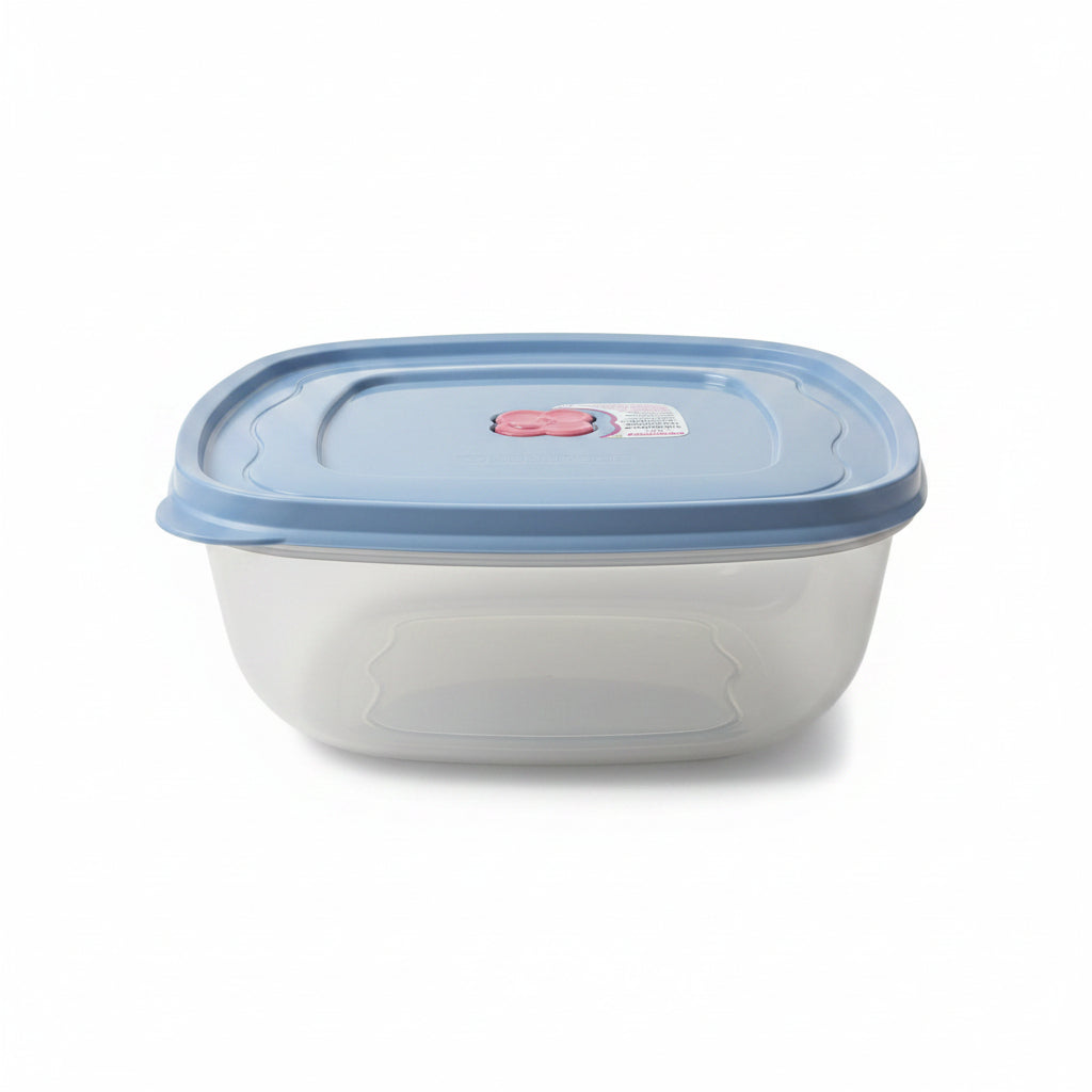 Pote Hermético Quadrado Sanremo Linha Flor 2,7L – Válvula de Vapor